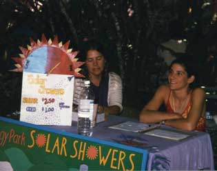 solar showers